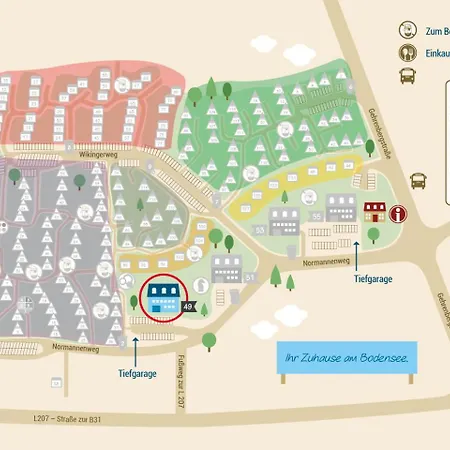 Ferienwohnpark Maisonette-wohnung 49 49 Immenstaad am Bodensee